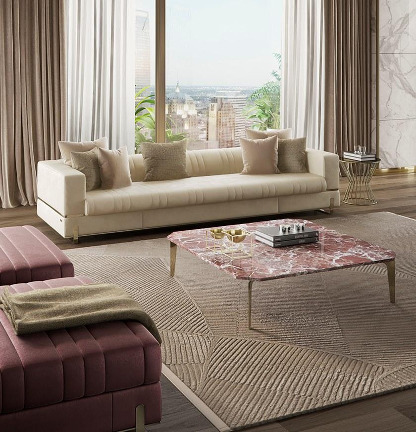 Capital Collection Низкий квадратный мраморный журнальный столик Eclectic sun-id-1351428 - Вид №2