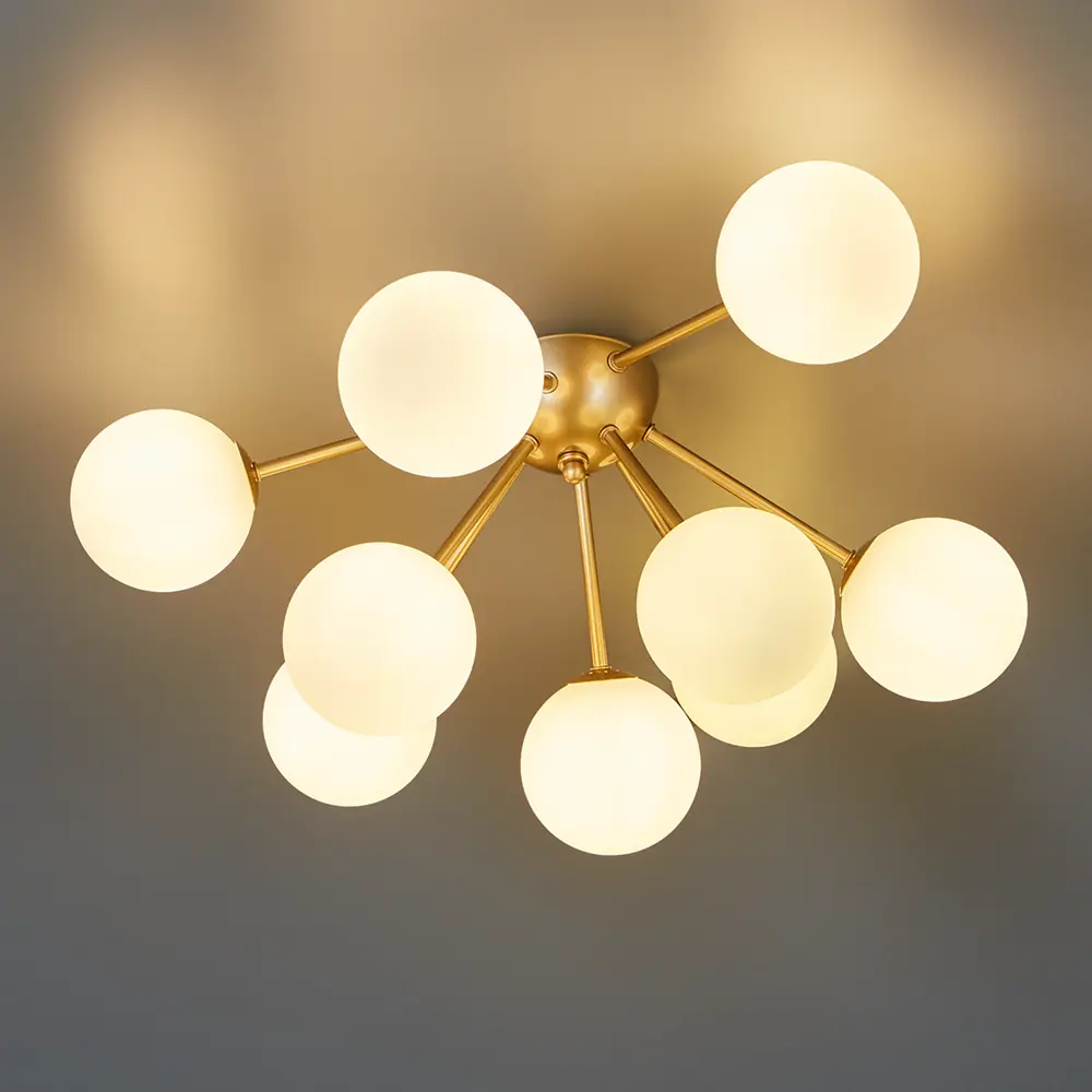 Потолочный светильник Freya FR5120CL-09G с 9 плафонами 84239504 STLM-0047364 - Вид №1