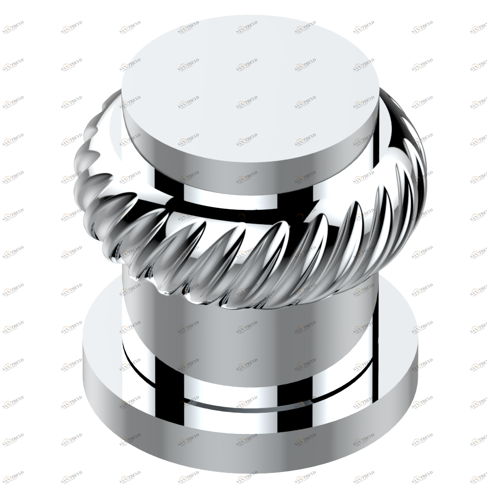 U4C-35 Вентиль 1/2", устанавливаемый на борту Thg-paris Diplomate с витыми кольцами Хром U4C 35  A02 CAT.A