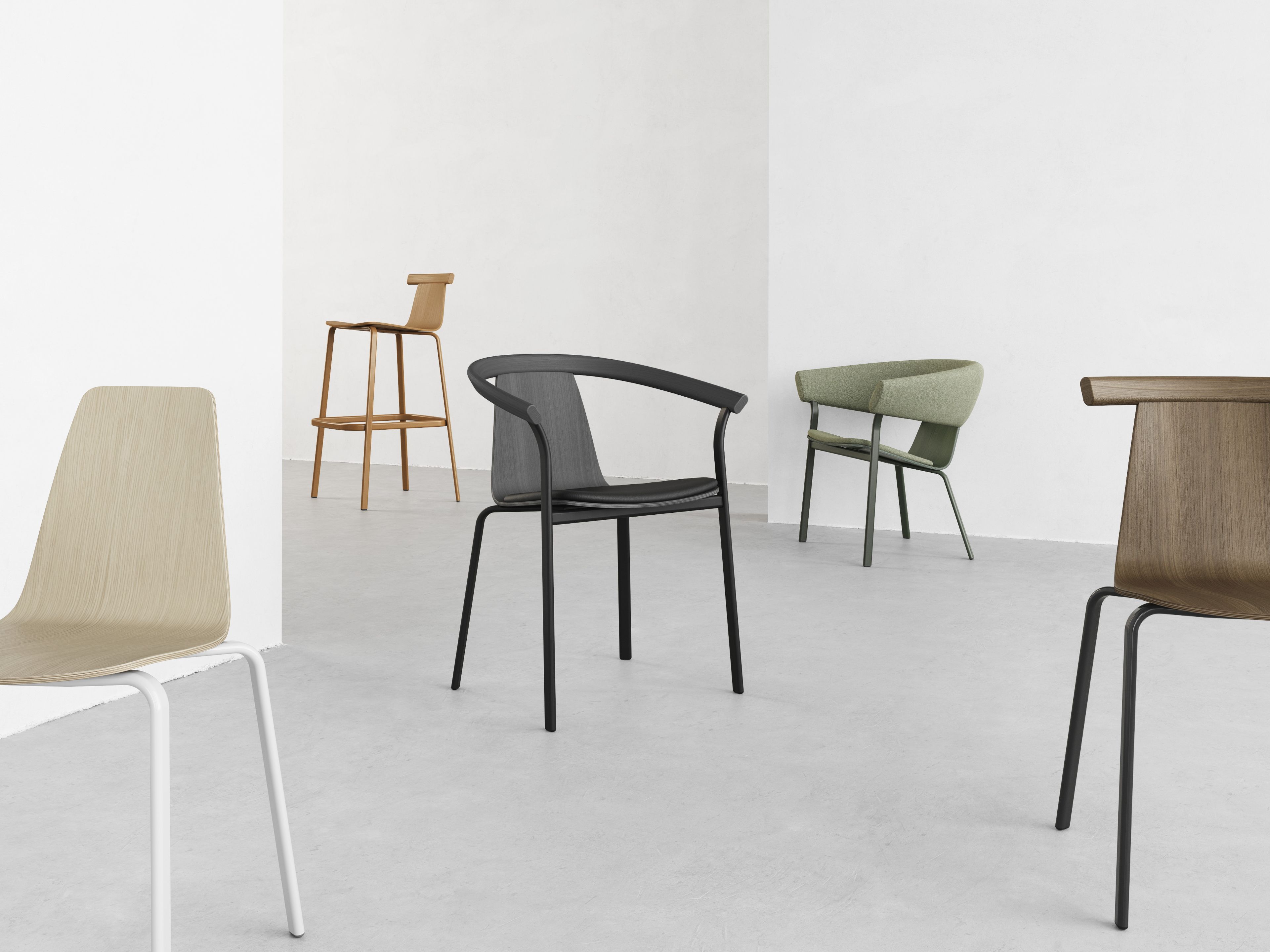 Деревянный штабелируемый стул ALKI Atal ARCH-00000411 - Вид №3