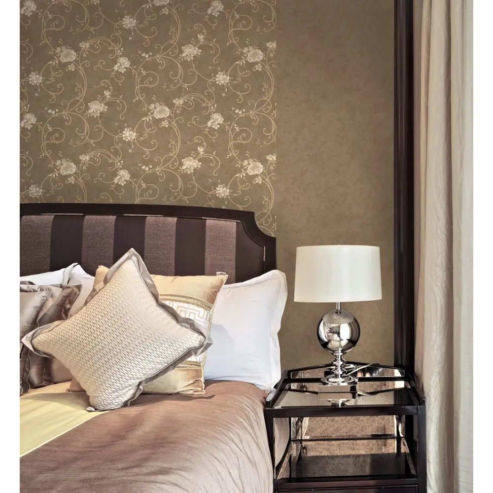 Обои флизелиновые 1.06х10 м цвет коричневый МП 1013-12 15530354 STLM-2024030 EURO DECOR Елизавета - Вид №2