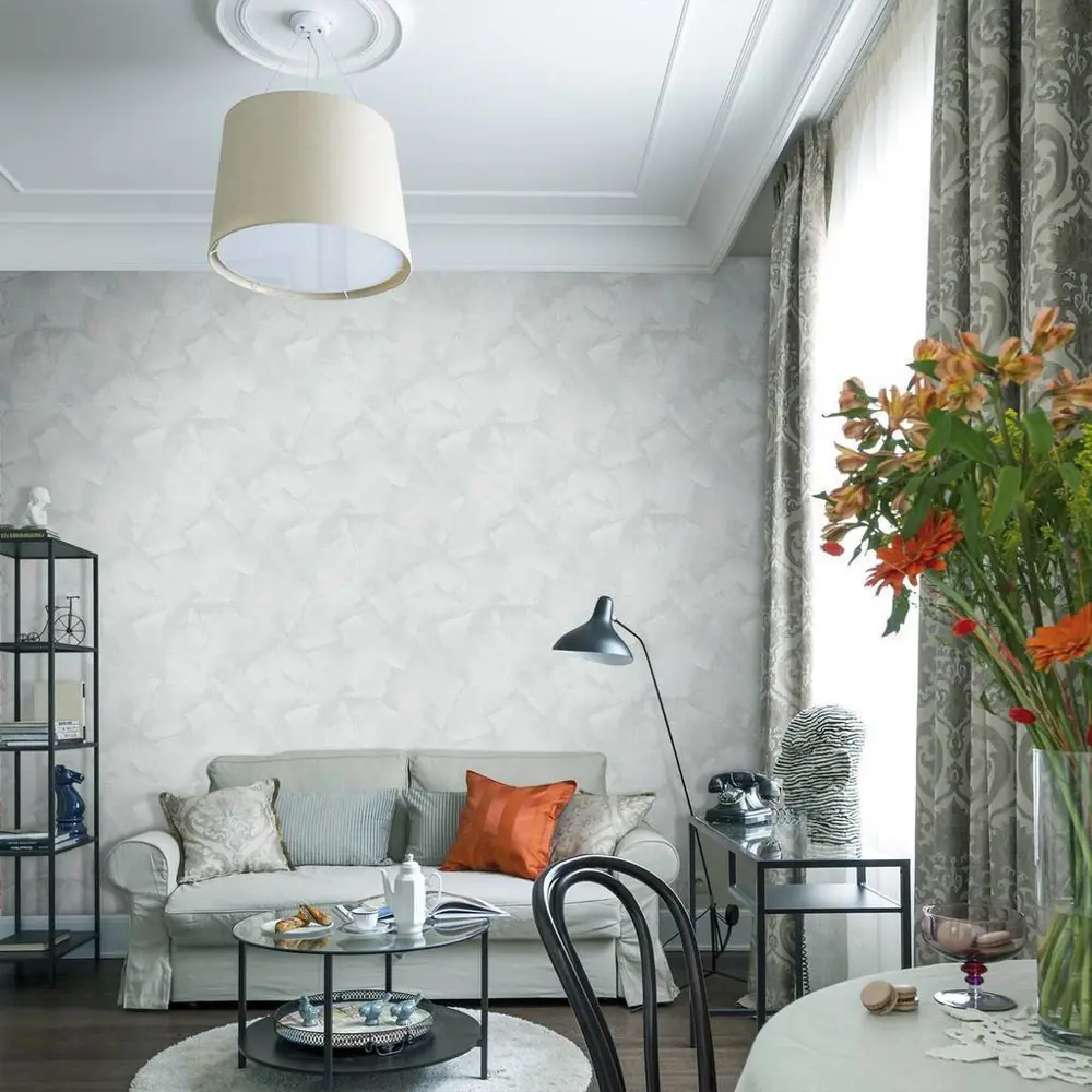 Обои ЭР3058-8, на флизелиновой основе, цвет серый, 1.06х10 м Erismann VLIES LINE EXCLUSIVE LEROY STLM-2199828 - Вид №2