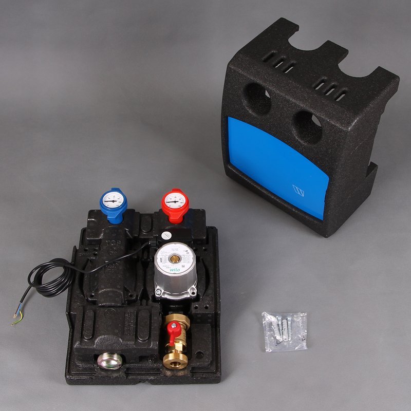 Насосный модуль WATTS PAS25-KH с насосом Wilo RS 25/6 , 2  крана на подаче 10026637 - Вид №1