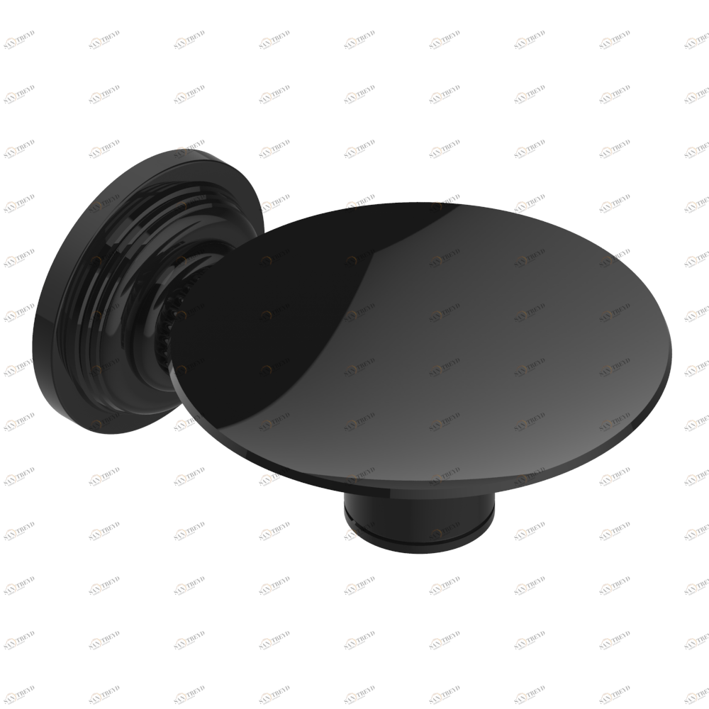 U9K-546 Мыльница настенная Ø 100 мм Thg-paris Grand central с металлическими ручками-крестиками Покрытие PVD бронза U9K-546 CAT.F