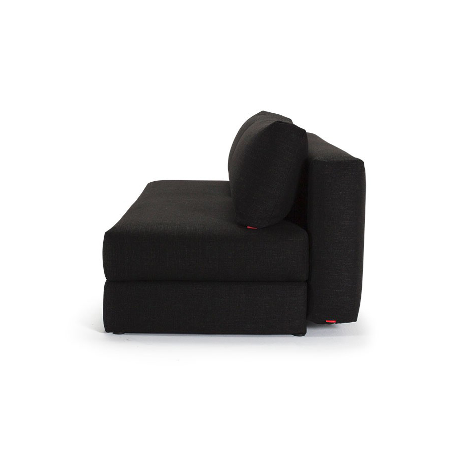 Диван Osvald с черными ножками, 150х200 см, черный Innovation Living OSVALD564 - Вид №2