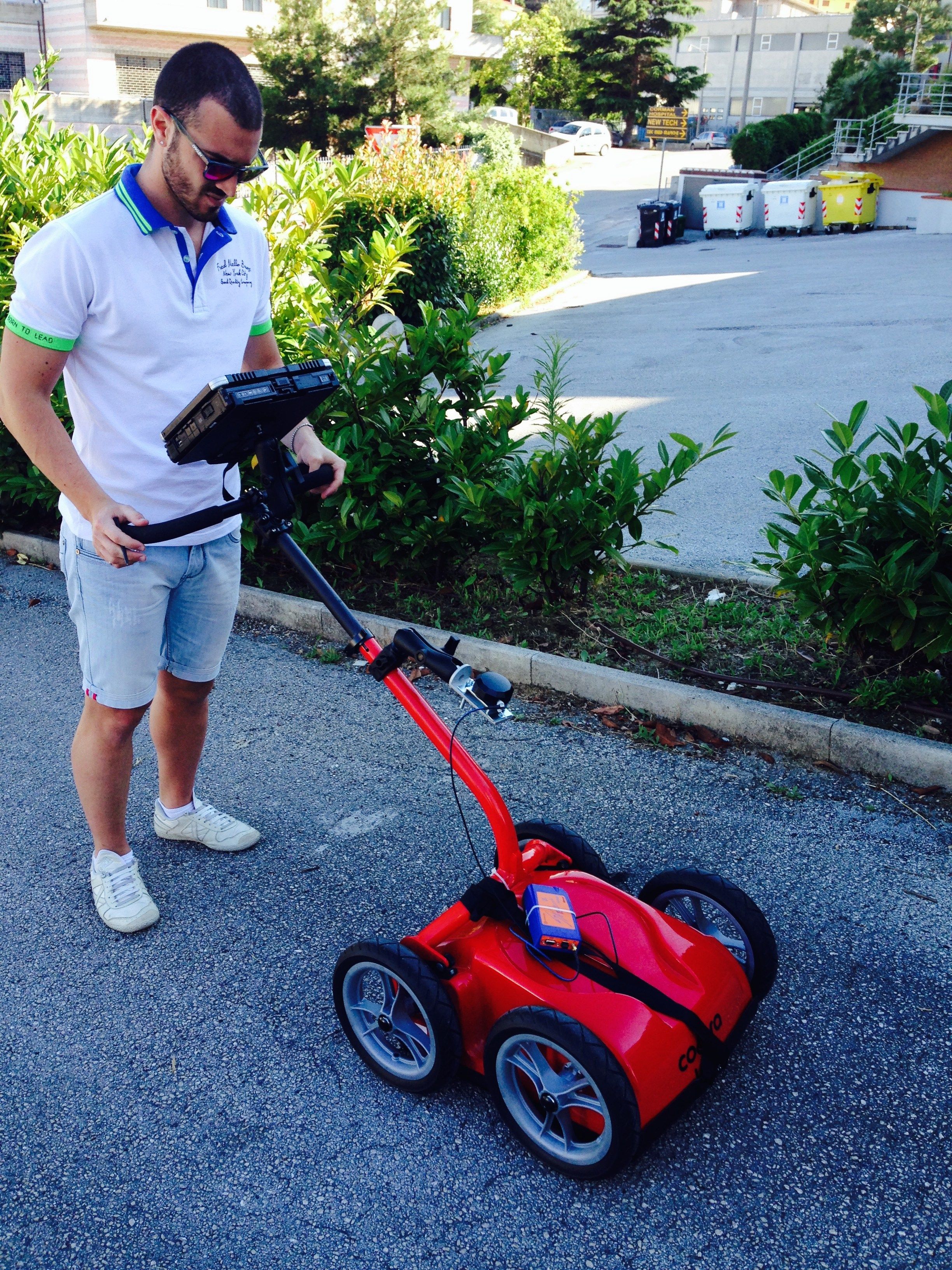 Georadar wireless multifrequenza 200/400/800MHz NOVATEST мониторинг и сбор данных, горные породы &amp ARCH-00111026 - Вид №4