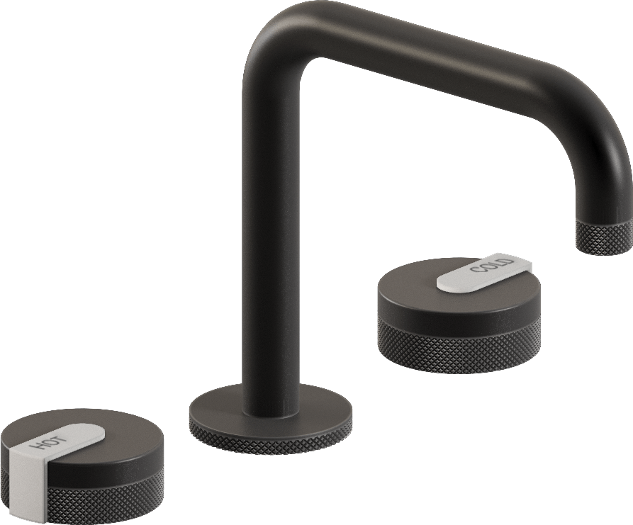 E-11511-R1GM-L1WT-GM Смеситель для умывальника на 3 отвертия GRAFF MOD+