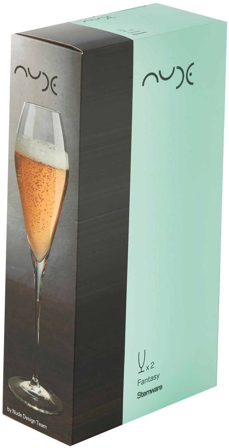 NUDE Набор из двух хрустальных флейт Fantasy sun-id-1433772 - Вид №1