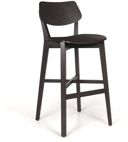 Fenabel Барный стул с обивкой из массива дерева Myranda sun-id-1437698 - Вид №1