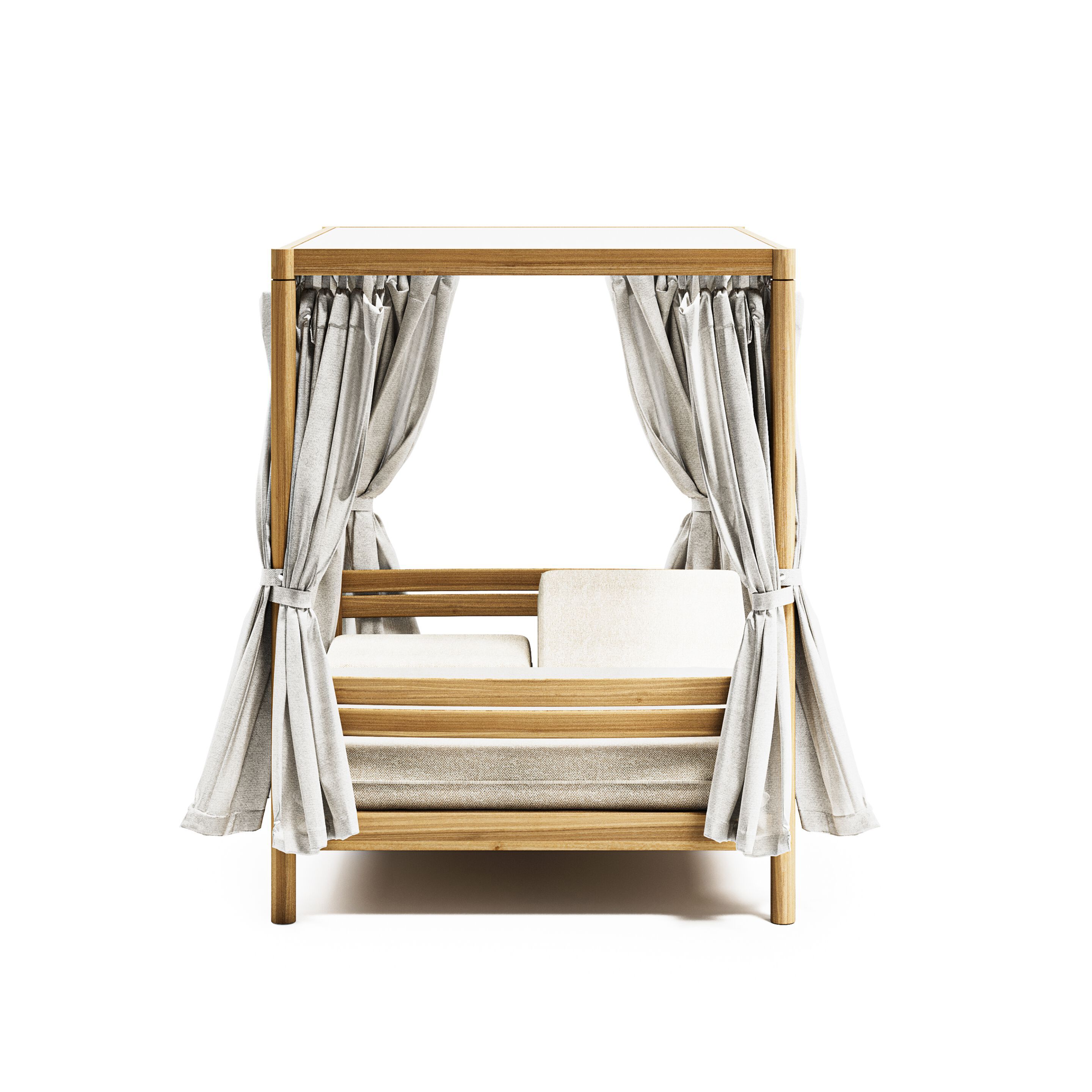 Деревянная Садовая кровать с балдахином Atmosphera Панама ARCH-00036863 - Вид №5