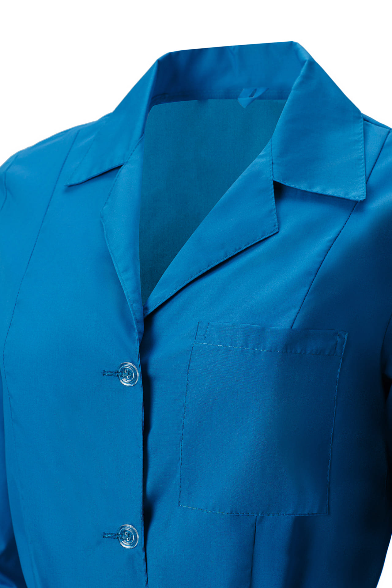 63275 Халат "Золушка" бирюза  Одежда для обслуживающего персонала  размер 62/158-164 Спецодежда  - Вид №2