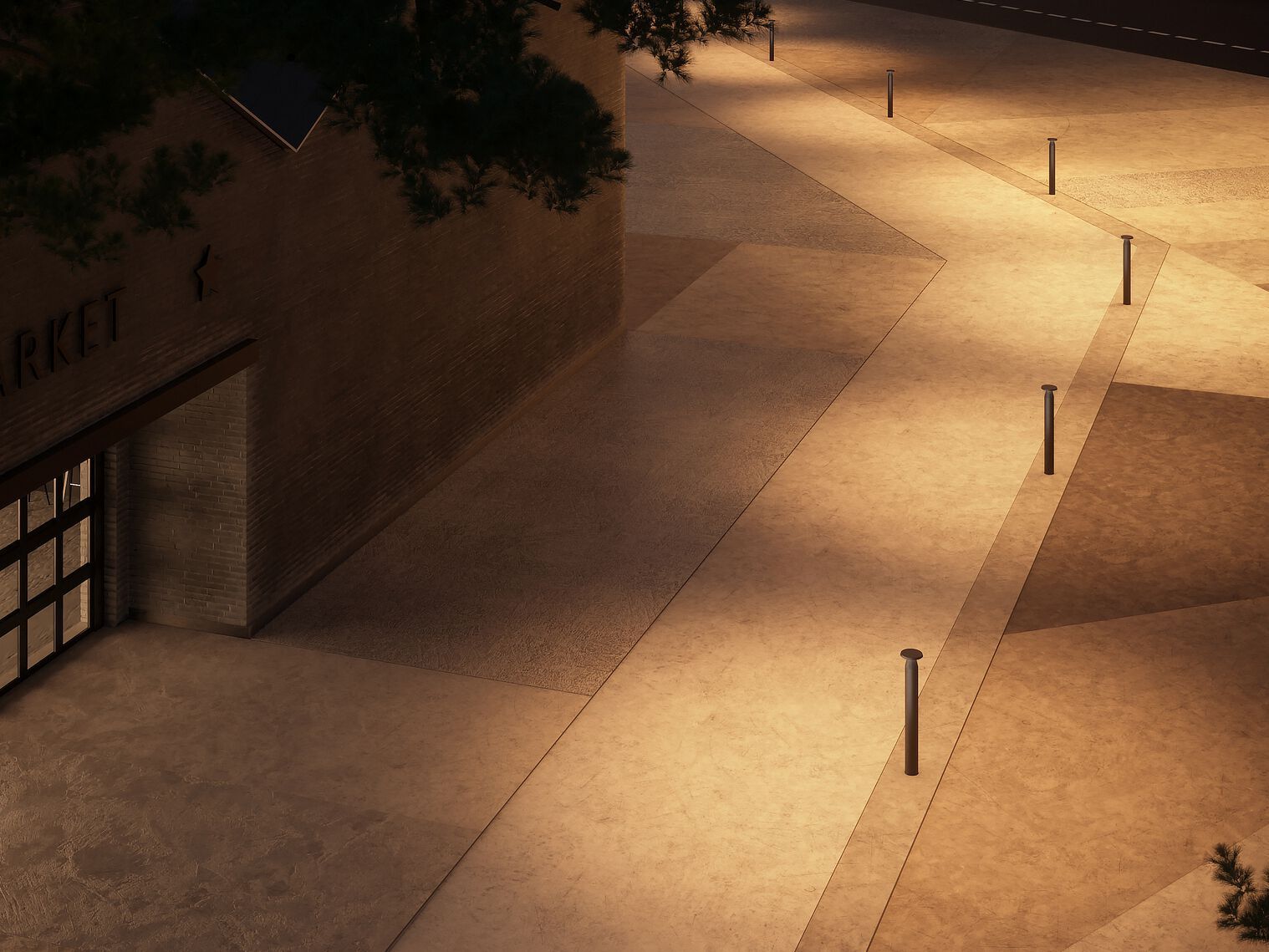 Алюминиевый светодиодный световой столб L&L Luce&Light OLO 1.0 ARCH-00144620 - Вид №9