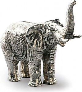 48090 Odiot Фигурка Odiot "Фауна и флора.Слон" 10см (серебро 925) Серебро 925