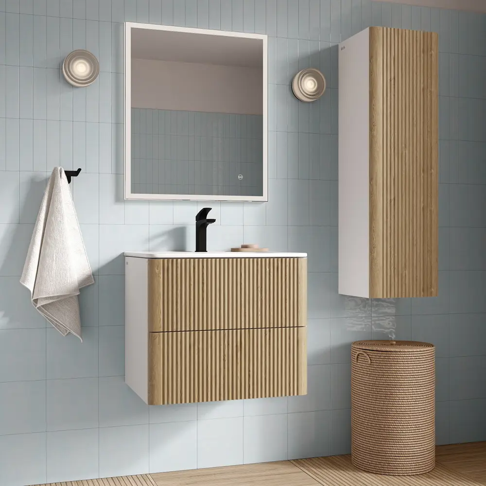 Фасад для пенала подвесного Iddis Lahta 30 см LAH30V0i89 МДФ цвет светлый дуб STLM-2117659 - Вид №7