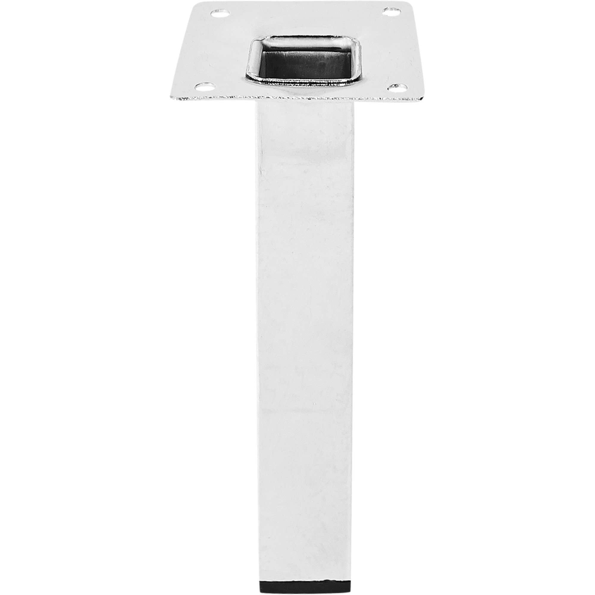 82732492 Ножка квадратная 150х25 мм, сталь, цвет хром Santreyd 