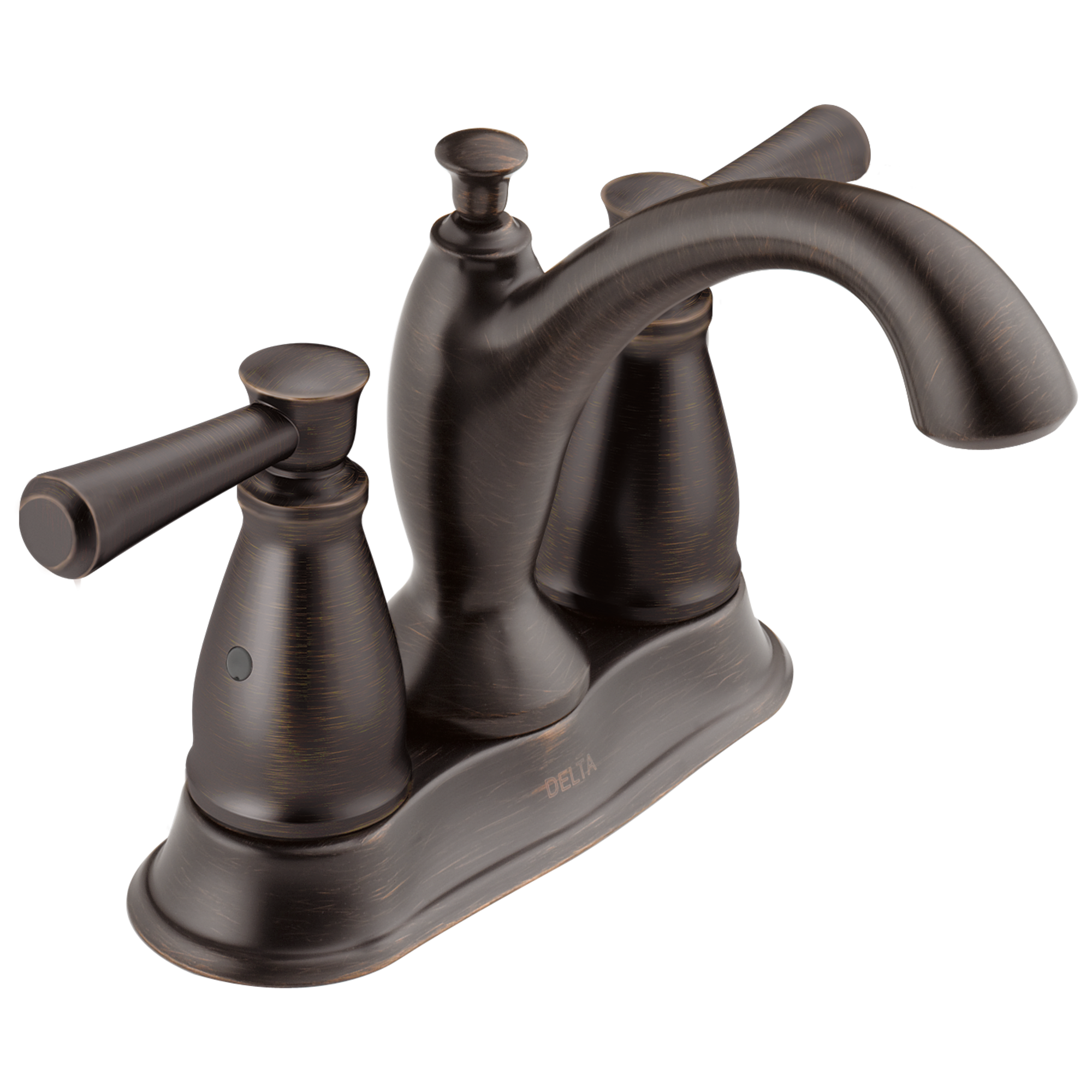 2593-RBTP-DST Смеситель для ванной комнаты с двумя ручками Tract-Pack Centerset Delta Faucet Linden Венецианская бронза 
