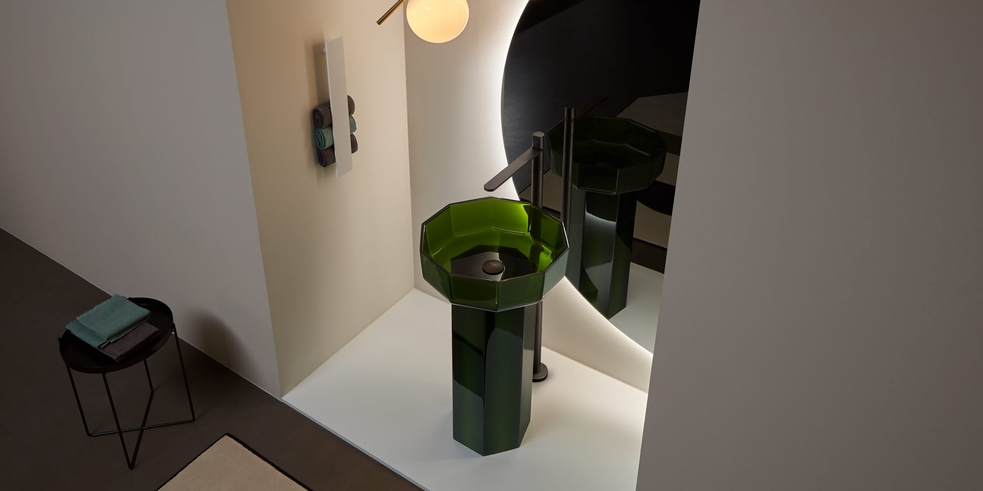 Opale Напольная раковина стоящая прямоугольная Antoniolupi  - Вид №16