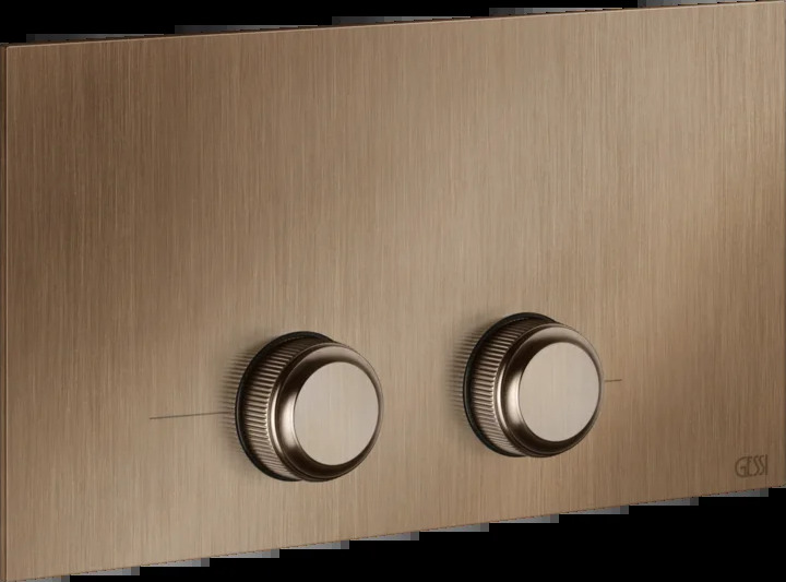 Запорная пластина 54653 708 Gessi Venti20 МЕДНЫЙ МАТОВЫЙ PVD