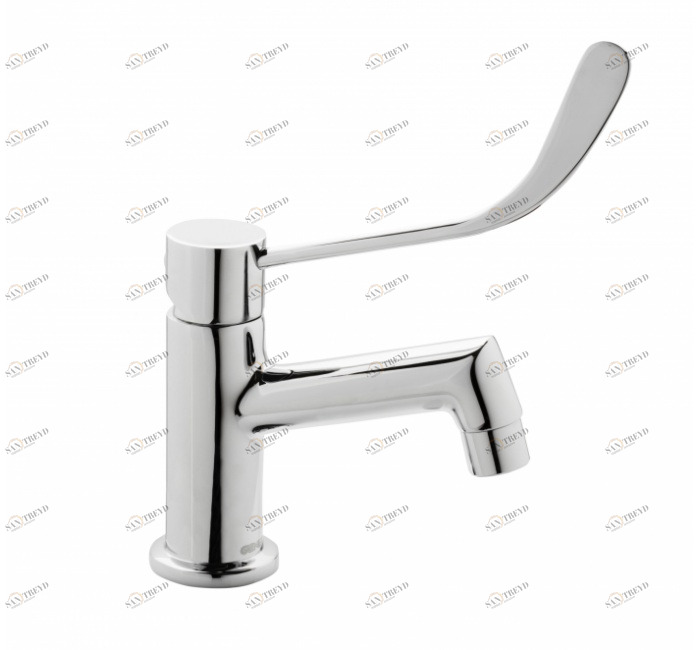 GENEBRE 1215 04 Смеситель для раковины медицинский однорычажный 