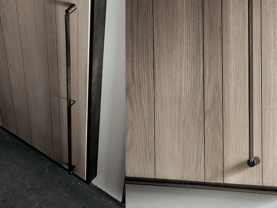 Деревянная кухня с полуостровом Shake Кубическая ARCH-00035560 - Вид №6