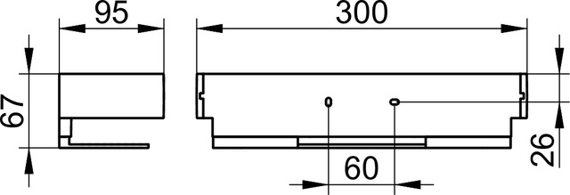 11158010000 Корзинка для душа KEUCO Edition 11 - Вид №2