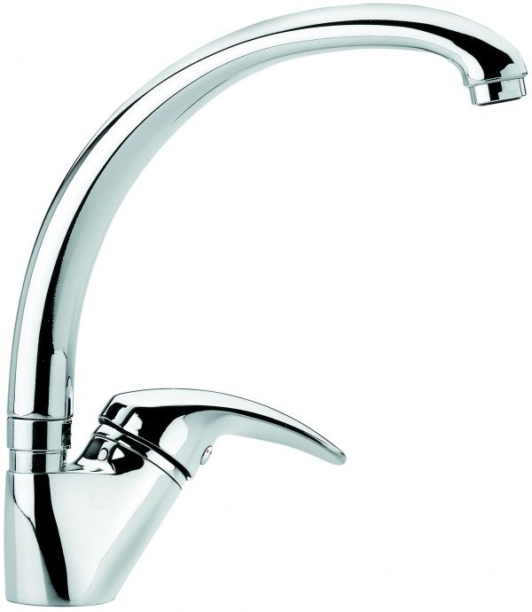 7087RCR Смеситель Luxor для кухни 7087R, цвет хром EMMEVI