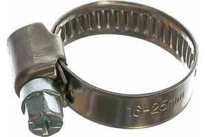 19604736 Червячный хомут 16-25 мм/9 W2, 25 шт G/1/42 Gigant