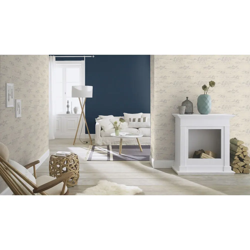 Обои флизелиновые Rasch Florentine синие 0.53 м 449860 STLM-2107411 - Вид №3