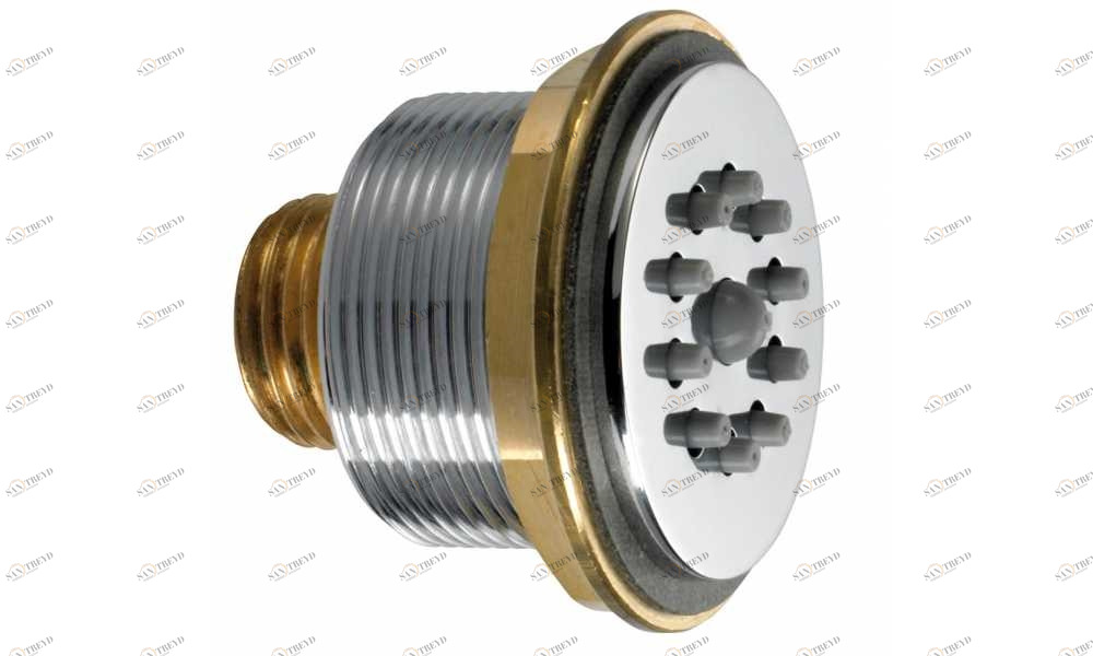 I02138 Потолочный & настенный душ Tondo Flat Ø 40 mm - Gom - Box BOSSINI 