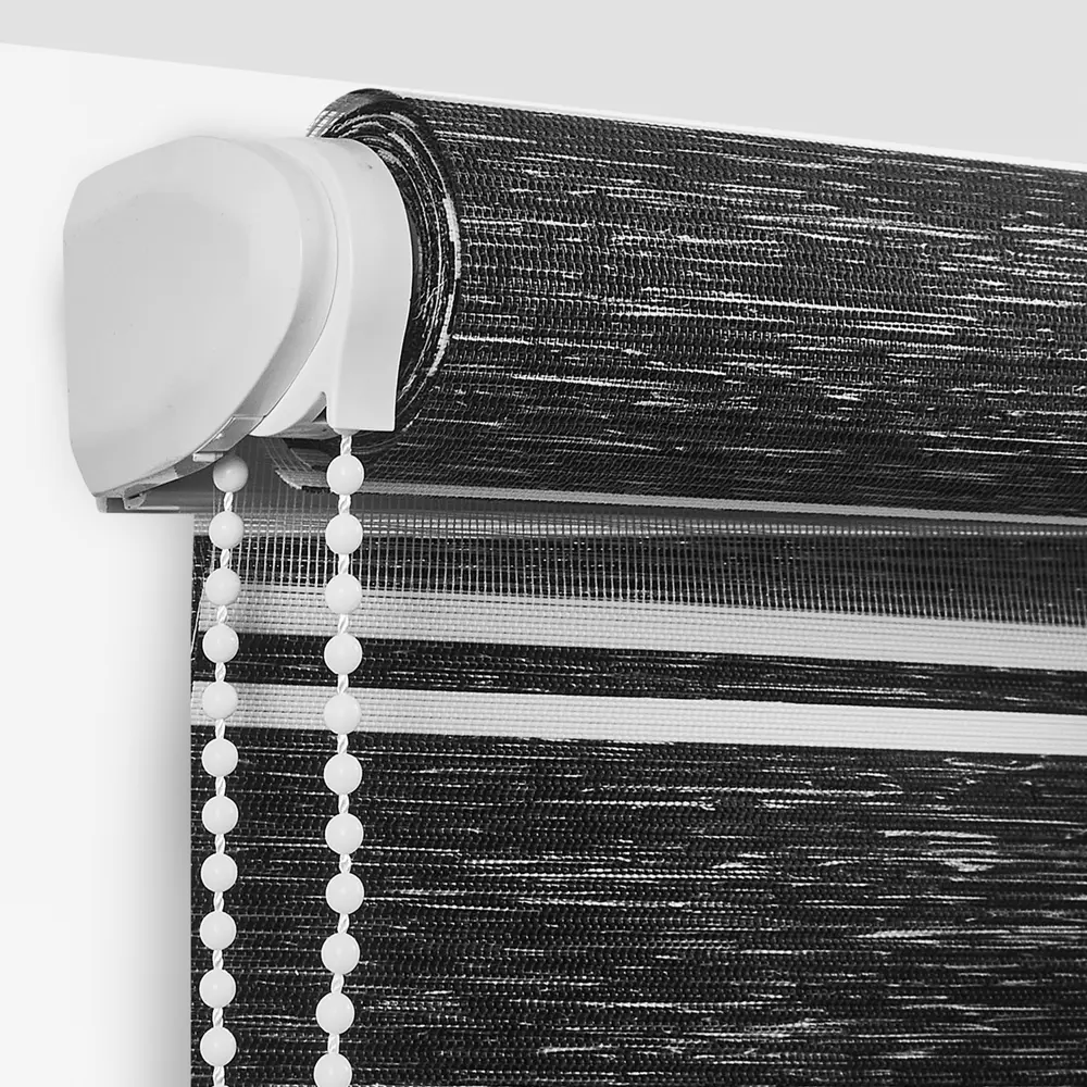 Штора рулонная день-ночь Дэли 70x160 см серая MIAMOZA STLM-2038647 - Вид №2