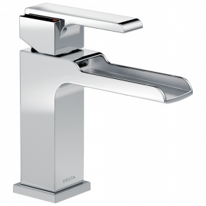 568LF-BLLPU Смеситель для ванной комнаты с одной ручкой Delta Faucet Ara Матовый черный