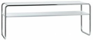 Thonet Низкий прямоугольный журнальный столик с журнальной полкой B 10