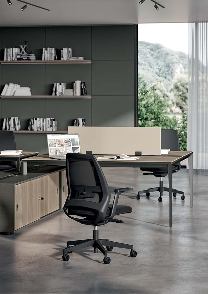 Офисное кресло с 5 спицами Quadrifoglio Group дизайн-офис ARCH-00118104 - Вид №4