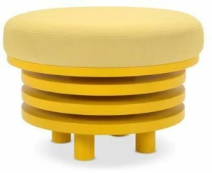 Adrenalina Пуф из круглой ткани с обивкой Roche