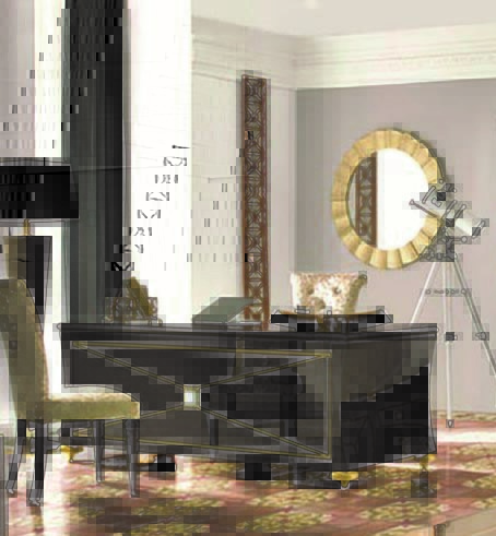 106637 Письменный стол 21063 180 см Llass Wonderland Santreyd - Вид №1