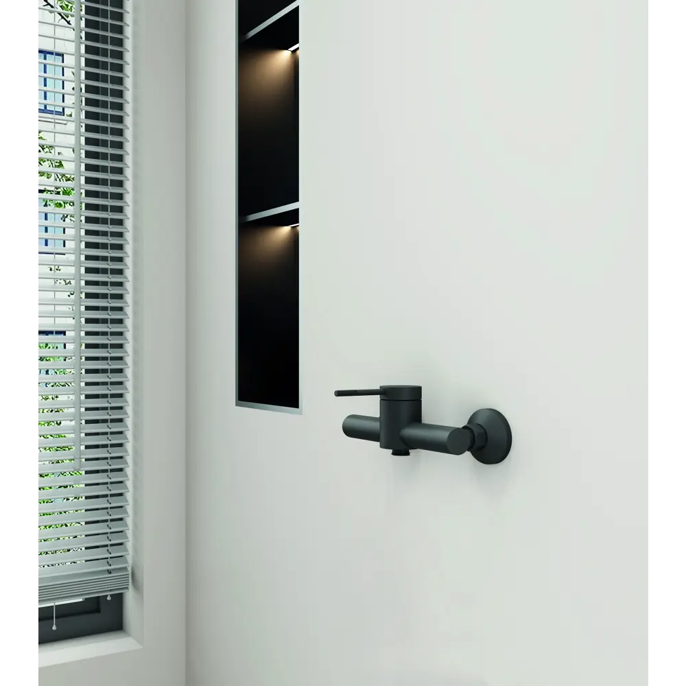 Смеситель для душа Терни KONSENSA черный STLM-2170552 - Вид №4