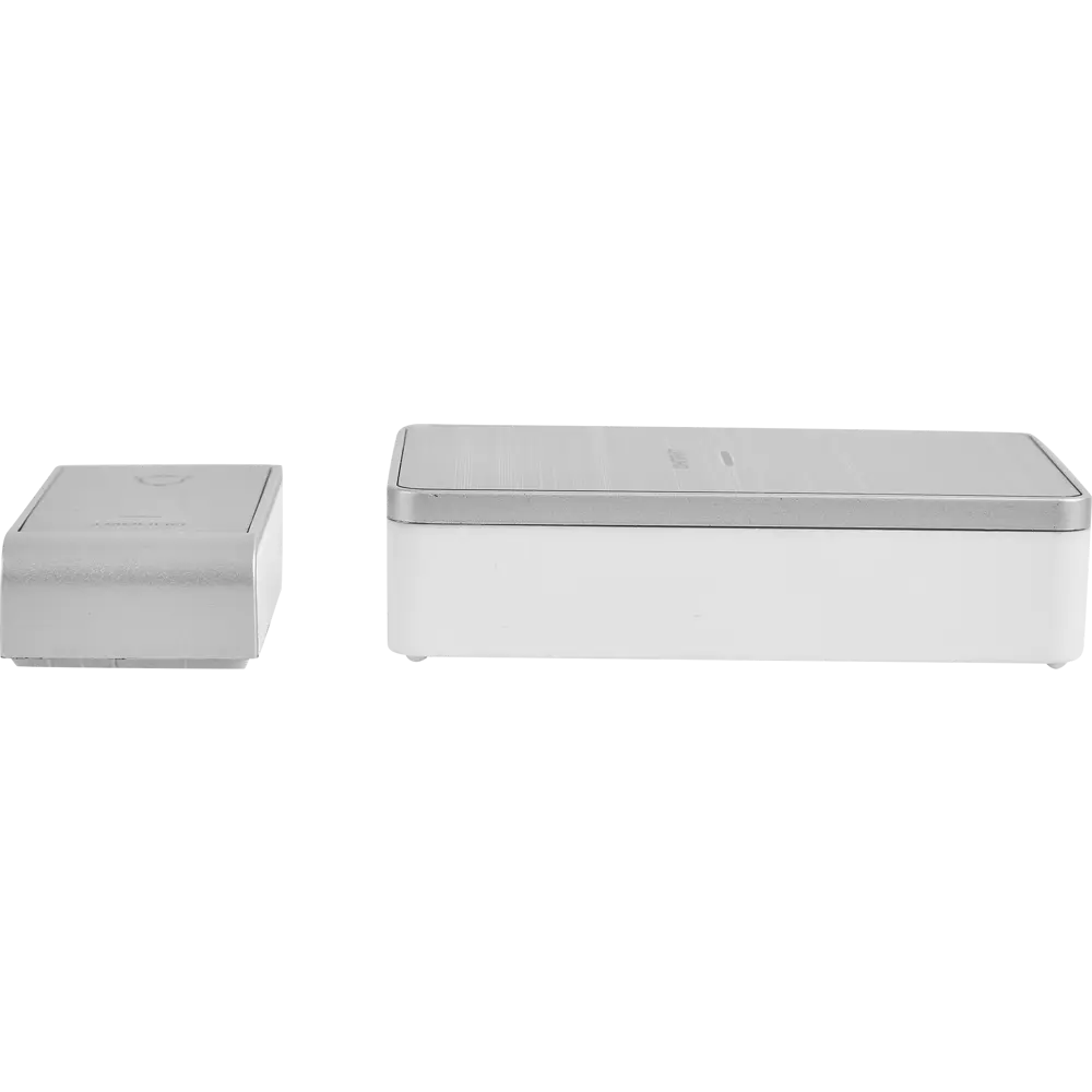 Дверной звонок беспроводной Онлайт ODB-D-DC06-1V1-S 36 мелодий цвет серебро Santreyd STLM-2190693 - Вид №2