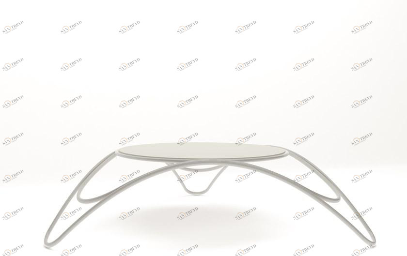 Barel Круглый лакированный журнальный столик из мдф sun-id-1493919