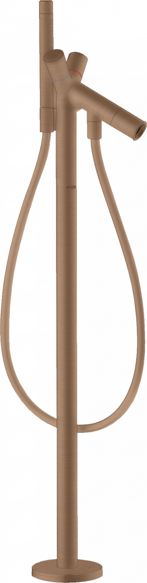 10458310 Смеситель для ванны 2-х рычажный напольный AXOR STARCK