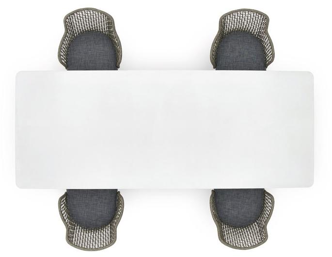 Varaschin Садовое кресло из веревки с подлокотниками Emma 236p1 - Вид №13