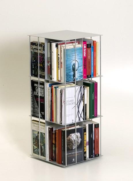 KRIPTONITE Отдельно стоящий вращающийся книжный шкаф из алюминия sun-id-1389768 - Вид №9