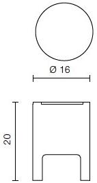 Martinelli Luce Настольная лампа из алюминия  804/bi/bi  - Вид №8
