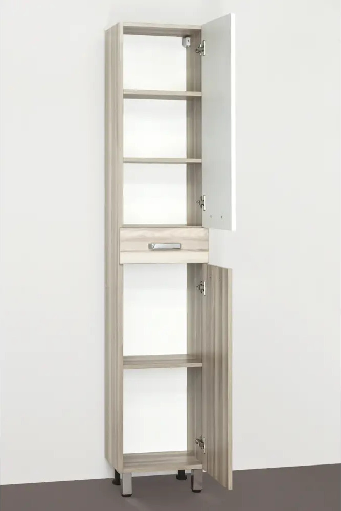 91551815 Шкаф подвесной Style line Ориноко лс-00000385 36x191см цвет белый STLM-0998020