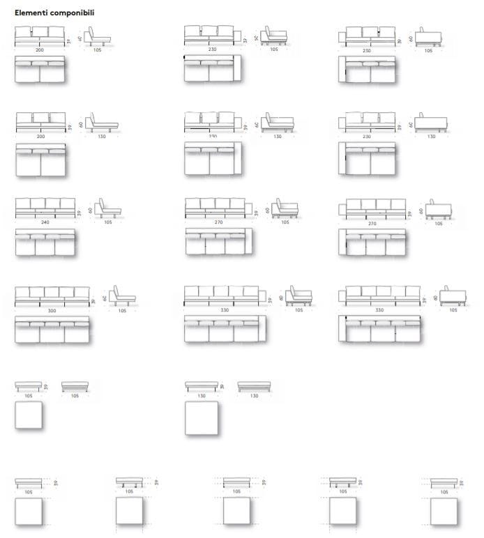 Ткань диван DE PADOVA Flying landscape ARCH-00071091 - Вид №7