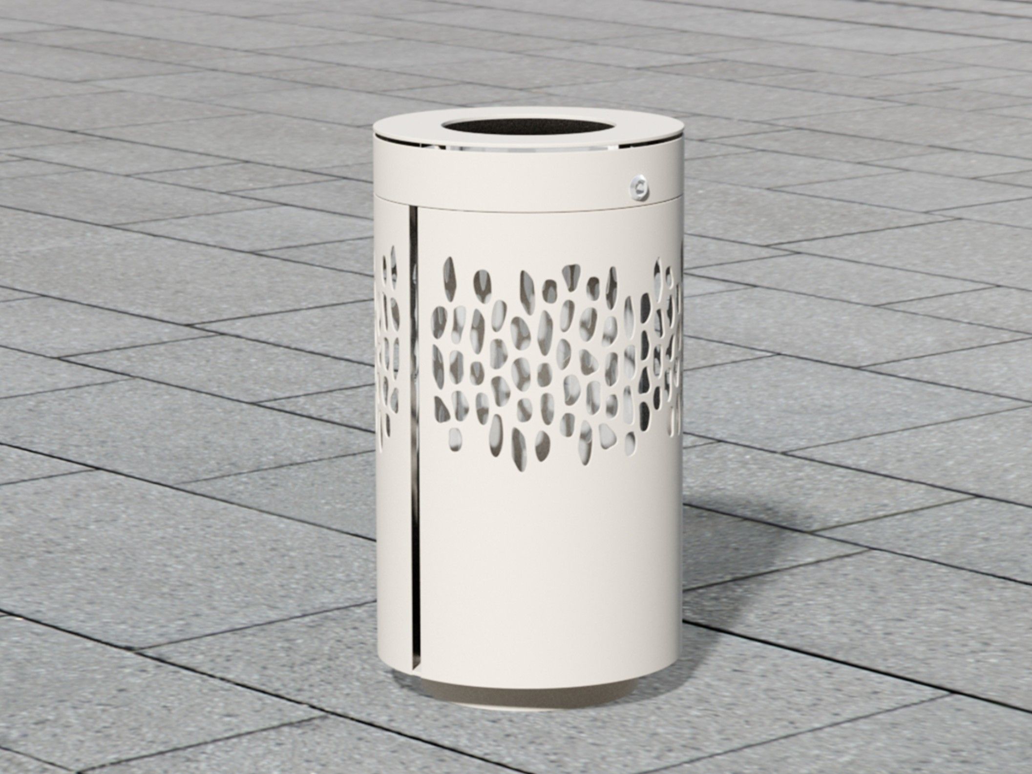 Нержавеющая сталь открытый мусорный бак BENKERT BANKE мусорное ведро ARCH-00025821 - Вид №1