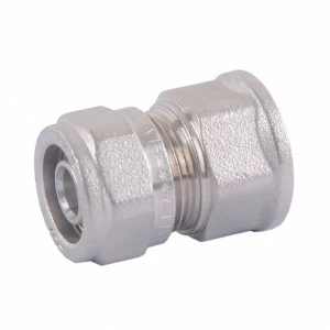 HLV-114302.№.03 Соединитель обжимной HLV c переходом на внутреннюю резьбу