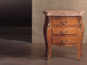 Rozzoni Прямоугольная тумбочка из дерева с ящиками Classic