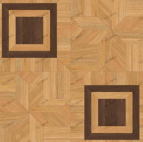 Художественный паркет Da Vinci Щитовой 26-501 Дуб (Гладкая) 500х500 мм 26010501