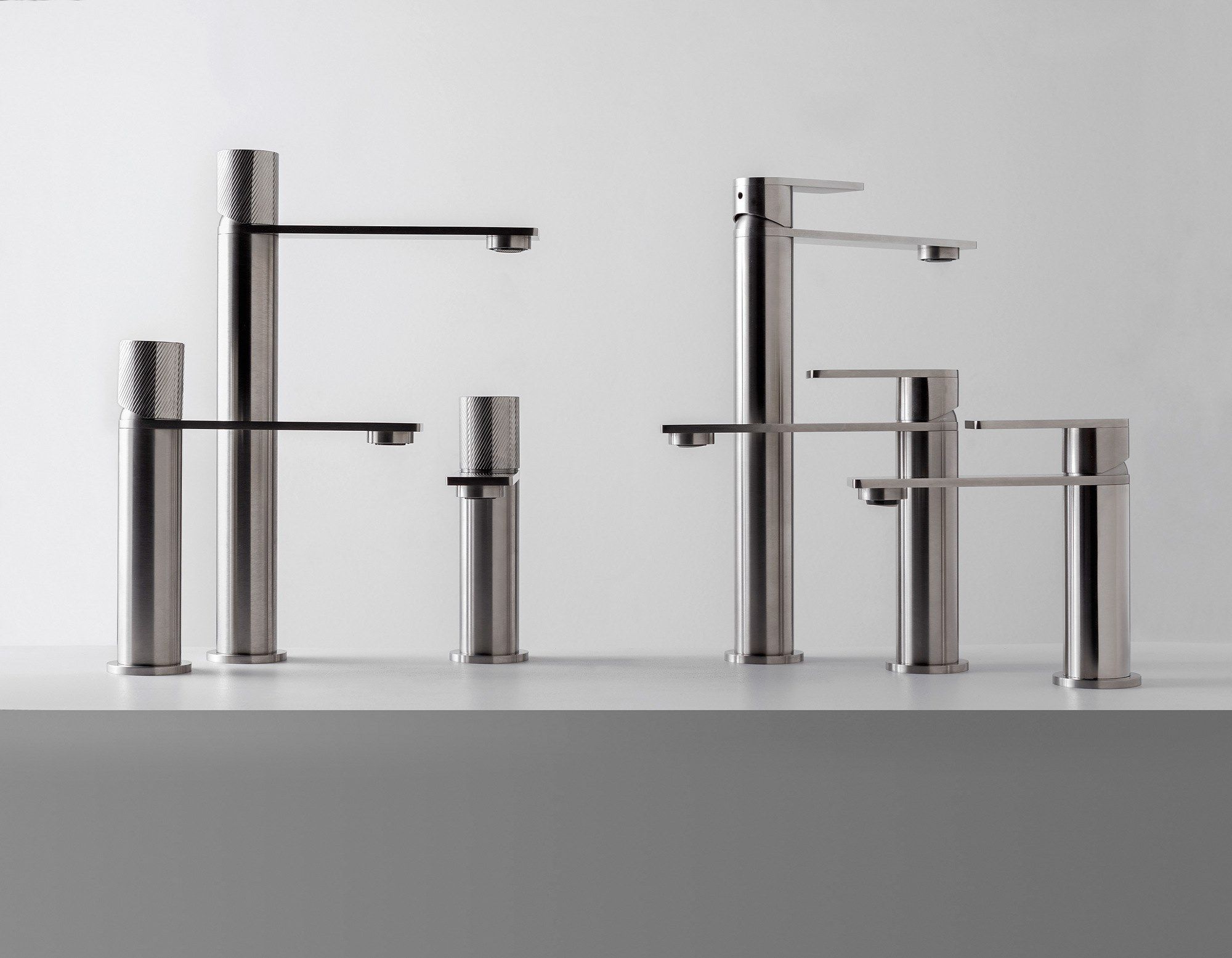 Смеситель для раковины из нержавеющей стали с одним отверстием Rubinetterie Treemme 3.6 ARCH-00139138