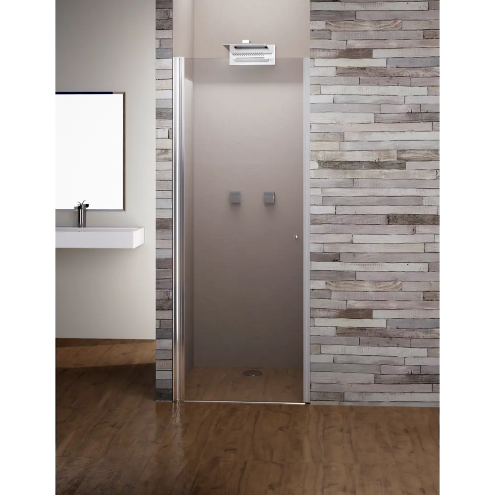 Дверь душевая в нишу Комфорт 80-90х195 см см распашная Santreyd Без серии STLM-2096309 - Вид №3